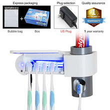 Load image into Gallery viewer, Antibacteria 2 in 1 UV Light Ultraviolet Toothbrush